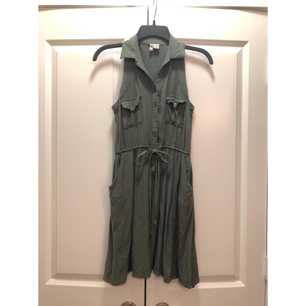 Casual Collared Summer Dress
